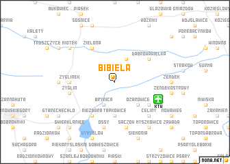 map of Bibiela