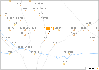 map of Bibiel