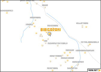 map of Bībī Garāmī