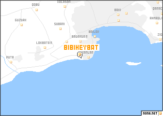 map of Bibiheybǝt