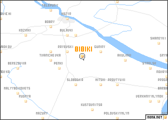 map of Bibiki