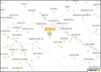 map of Bibiki