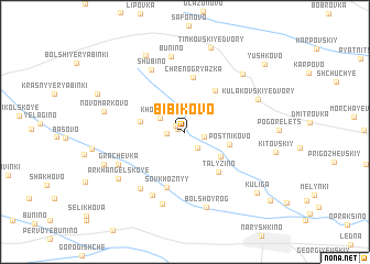 map of Bibikovo