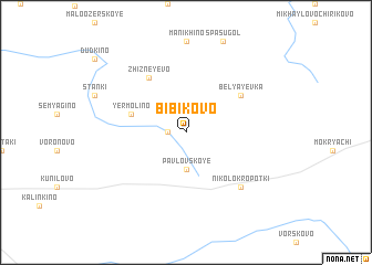 map of Bibikovo