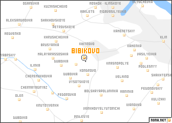 map of Bibikovo