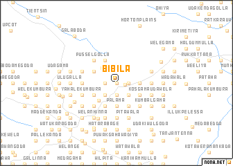 map of Bibila