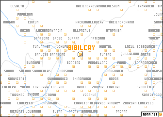 map of Bibilcay