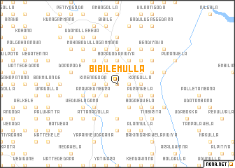 map of Bibilemulla