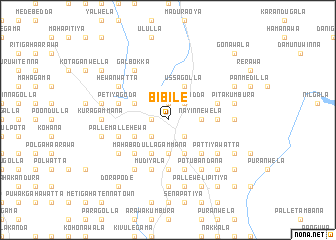 map of Bibile