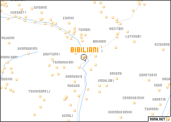 map of Bibiliani