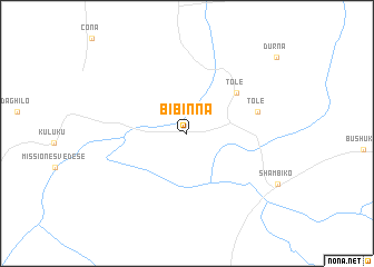 map of Bibinna