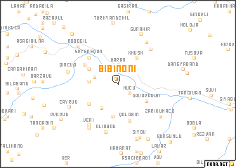 map of Bibinoni