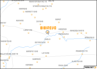map of Bibirëvo