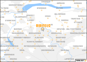 map of Bibirevo