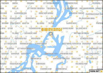 map of Bibirkāndi