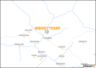 map of Bībī Seyyedān