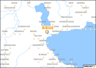 map of Bibiwa