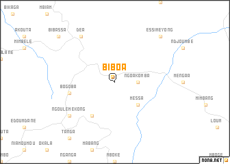 map of Biboa