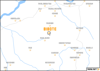 map of Bibote