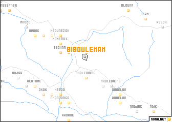map of Biboulemam