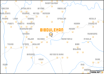 map of Bibouléman