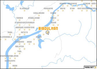 map of Biboulman