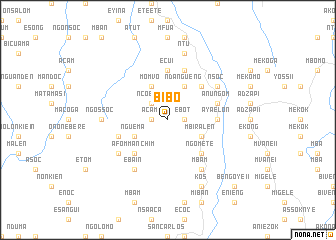 map of Bibo