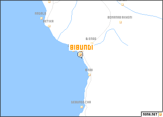 map of Bibundi