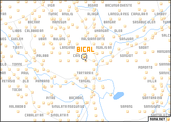 map of Bical
