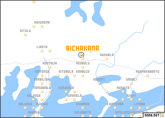 map of Bichakana