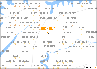 map of Bichalà