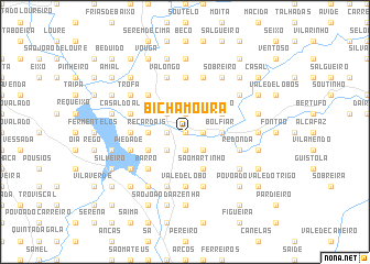 map of Bicha Moura