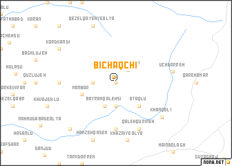 map of Bīchāqchī