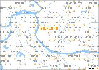 map of Bích Châu