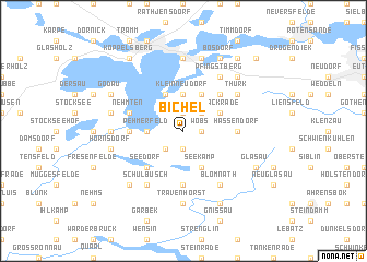 map of Bichel