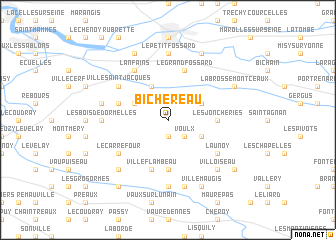 map of Bichereau