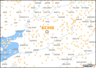 map of Bichha