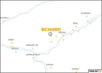 map of Bichkhari