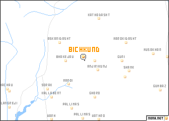 map of Bīch Kund