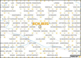 map of Bichlberg