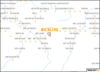 map of Bichling
