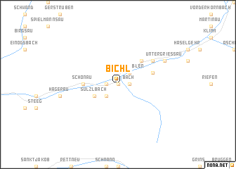 map of Bichl