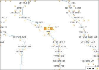 map of Bichl