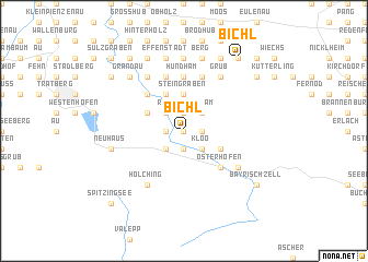 map of Bichl