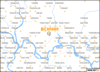 map of Bìch Nham