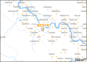 map of Bich Thi