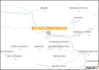 map of Bichurga-Baishevo