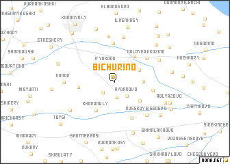 map of Bichurino