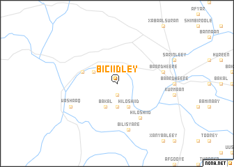 map of Biciidley