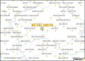 map of Bickelsberg